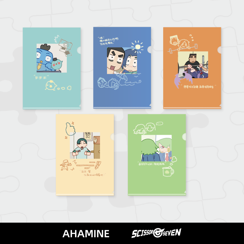 Scissor Seven Animation Memory Fragment Series Folder - ahamine
