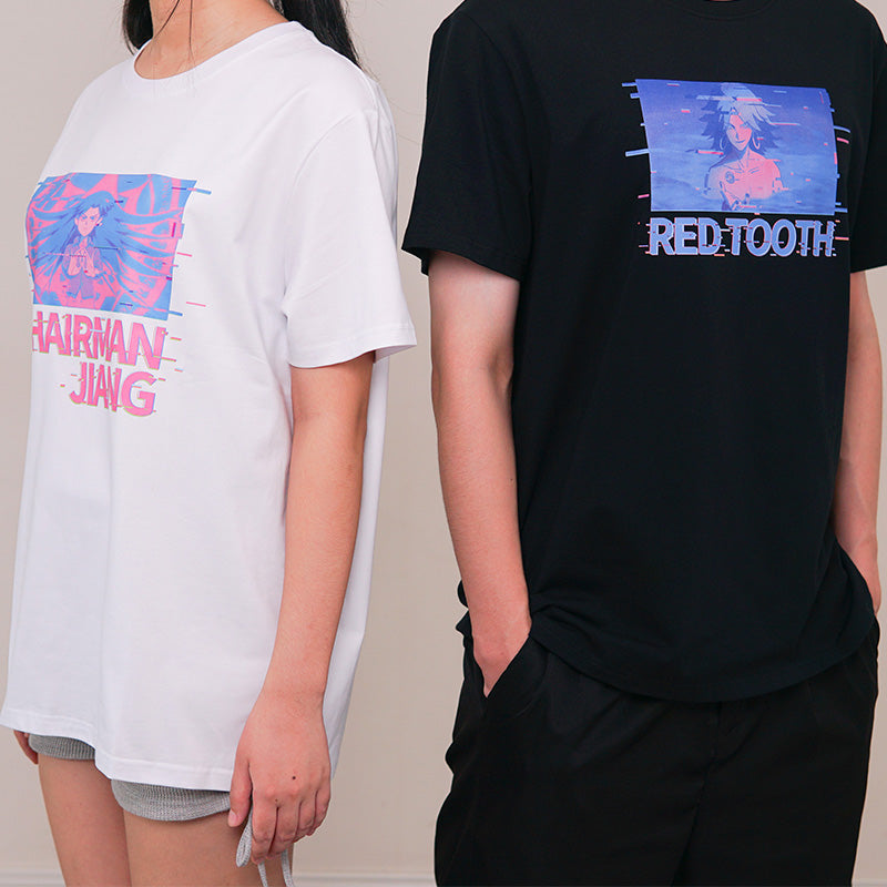 scissor seven Chairman Jiang & Red Tooth Pair Look T-shirt