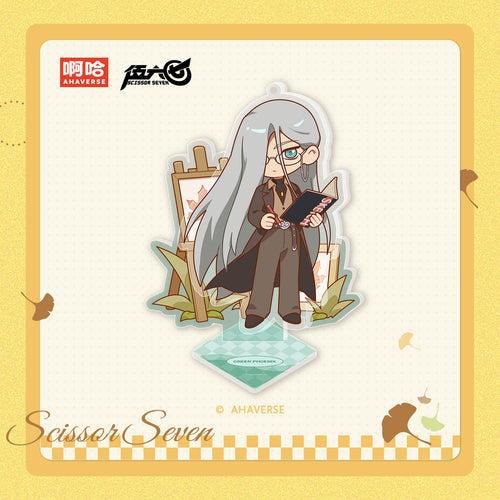 Scissor Seven Autumn Stroll Series Chibi Acrylic Stand