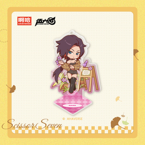 Scissor Seven Autumn Stroll Series Chibi Acrylic Stand