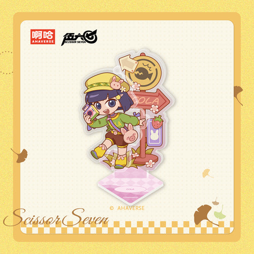 Scissor Seven Autumn Stroll Series Chibi Acrylic Stand
