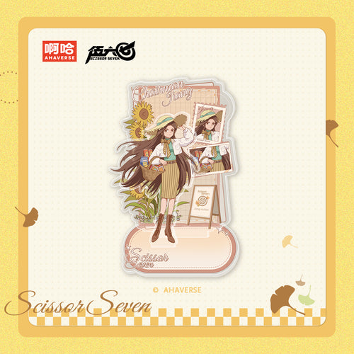 Scissor Seven Autumn Stroll Series Acrylic Stand
