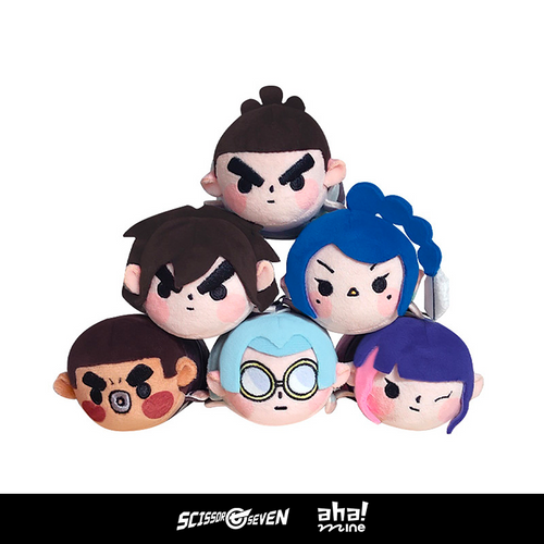 Scisscor Seven Anime Characters Soft and Adorable Plushies