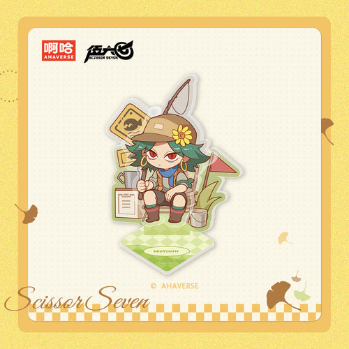 Scissor Seven Autumn Stroll Series Chibi Acrylic Stand