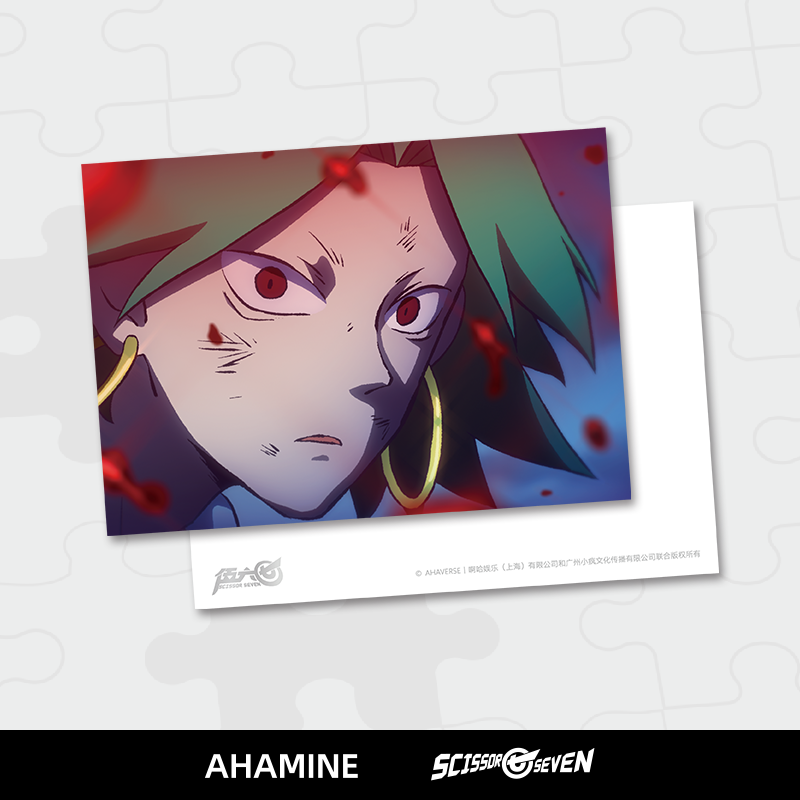 Scissor Seven Animation Memory Fragment Series Postcard Set