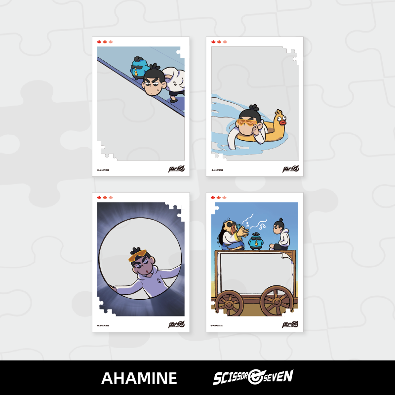 Scissor Seven Animation Memory Fragment Series Transparent Card Set