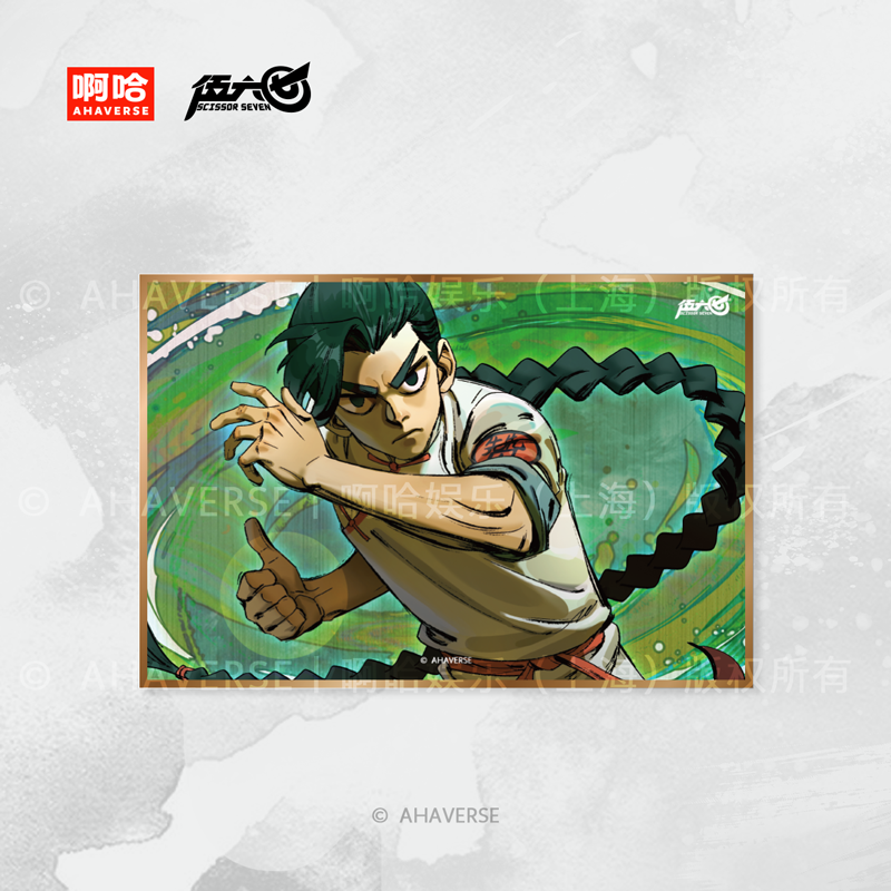 Scissor Seven OP Series S5 Square Badge、Acrylic Colored Paper、Acrylic Display Stand、Mouse Pad