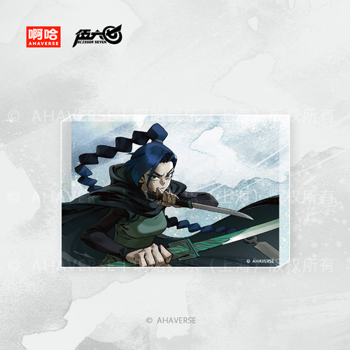 Scissor Seven OP Series S5 Square Badge、Acrylic Colored Paper、Acrylic Display Stand、Mouse Pad