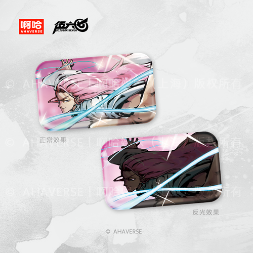 Scissor Seven OP Series S5 Square Badge、Acrylic Colored Paper、Acrylic Display Stand、Mouse Pad