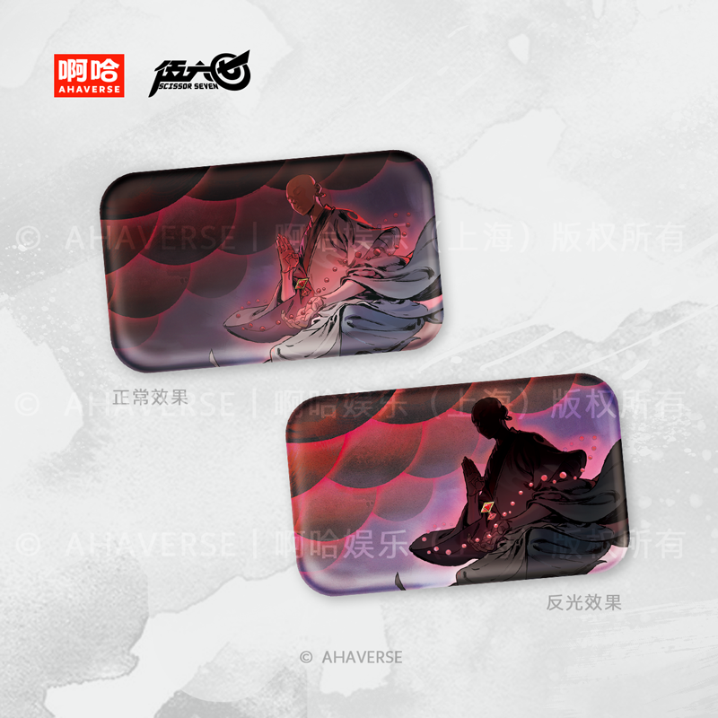 Scissor Seven OP Series S5 Square Badge、Acrylic Colored Paper、Acrylic Display Stand、Mouse Pad