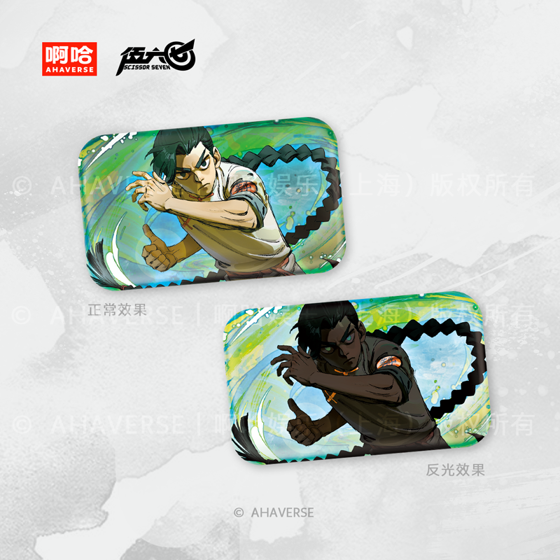 Scissor Seven OP Series S5 Square Badge、Acrylic Colored Paper、Acrylic Display Stand、Mouse Pad