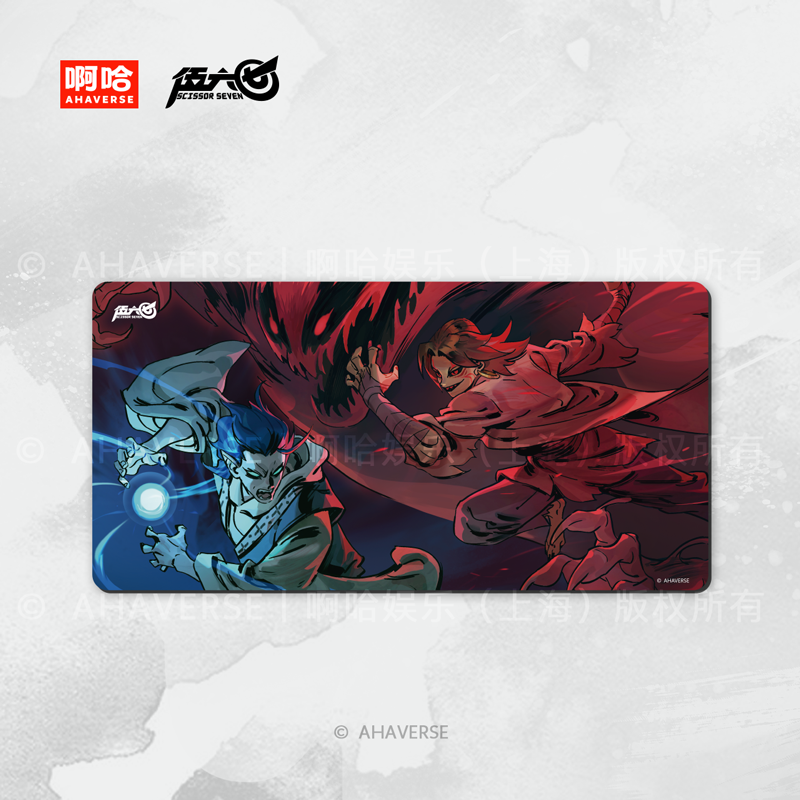 Scissor Seven OP Series S5 Square Badge、Acrylic Colored Paper、Acrylic Display Stand、Mouse Pad