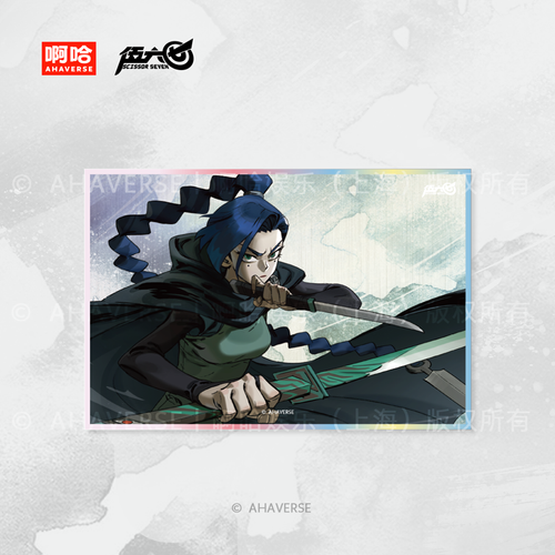Scissor Seven OP Series S5 Square Badge、Acrylic Colored Paper、Acrylic Display Stand、Mouse Pad