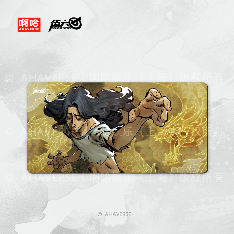 Scissor Seven OP Series S5 Square Badge、Acrylic Colored Paper、Acrylic Display Stand、Mouse Pad