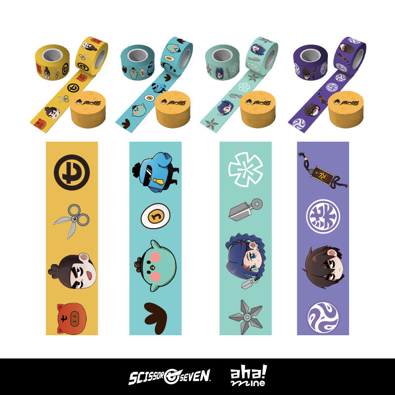 Scissor Seven Tapes Sets